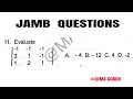 2025 JAMB Mathematics questions and Answers| jamb 2025 mathematics likely questions and Answers