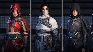 Assassins Creed Shadows - ALL OUTFITS (Showcase)