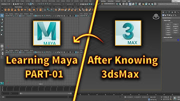 LEARNING MAYA AFTER KNOWING 3DSMAX PART-01( Urdu / Hindi )