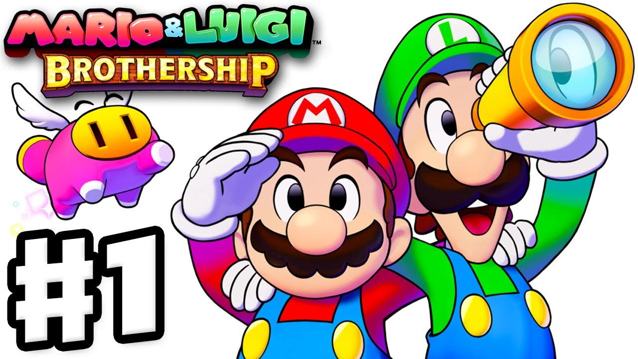 Mario & Luigi: Brothership – Full Game Walkthrough Part 1 – Shipshape Island! Rumbla Island!