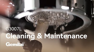 G3007L Espresso Machine｜Cleaning & Maintenance｜Gemilai