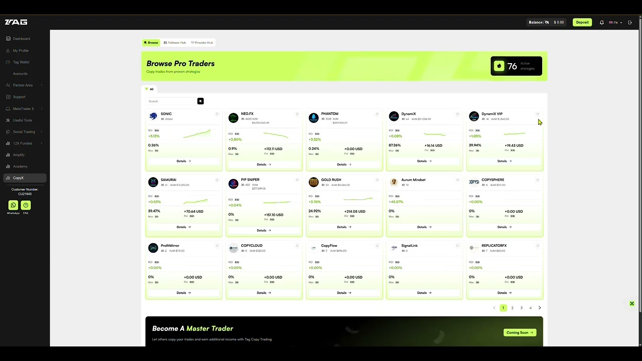 💥⚡📣👉How to Register, and deposit money & Connect to TAG MARKETS Copy-Trading!  