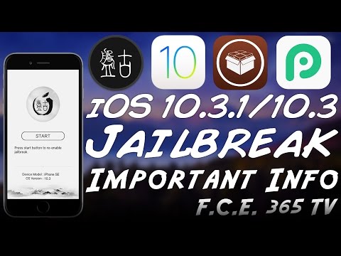 iOS 10.3.1 Pangu Jailbreak-알아야 할 사항!