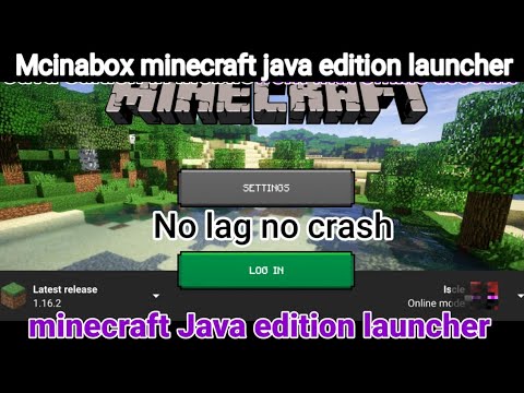 COMO JOGAR MINECRAFT JAVA DE PC NO SEU CELULAR SEM LAG MCinaBox