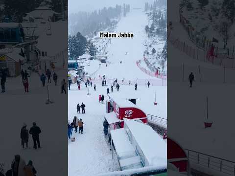 Snowfalling at Malam
