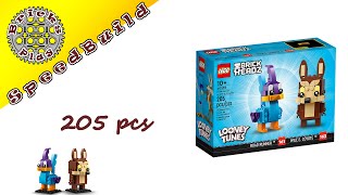LEGO - BrickHeadz - #40559 - RoadRunner & Wile E. Coyote - Bip Bip et Coyote