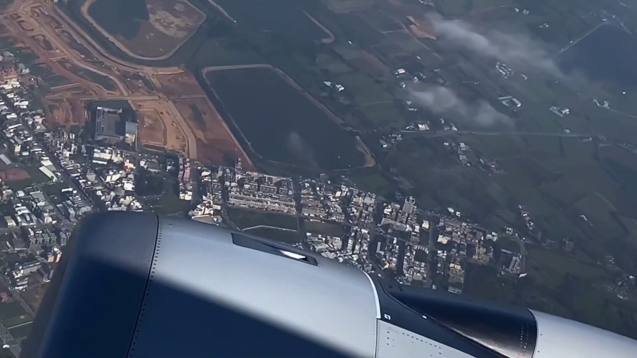 好聽！A350獨特的引擎聲～知道飛機起飛後那是什麼機械聲音呢？A350豪經艙，後推，滑行，起飛的實錄！