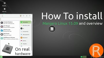 How To install Manjaro Linux 15.09 and overview | Enjoy the simplicity