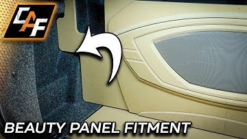 Building a Custom Trunk Beauty Panel - Matching Sides and Spare Tire Cover