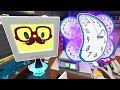 OFFICE BOT DISCOVERS TIME TRAVEL! - Job Simulator Infinite Overtime VR 2018 Gameplay