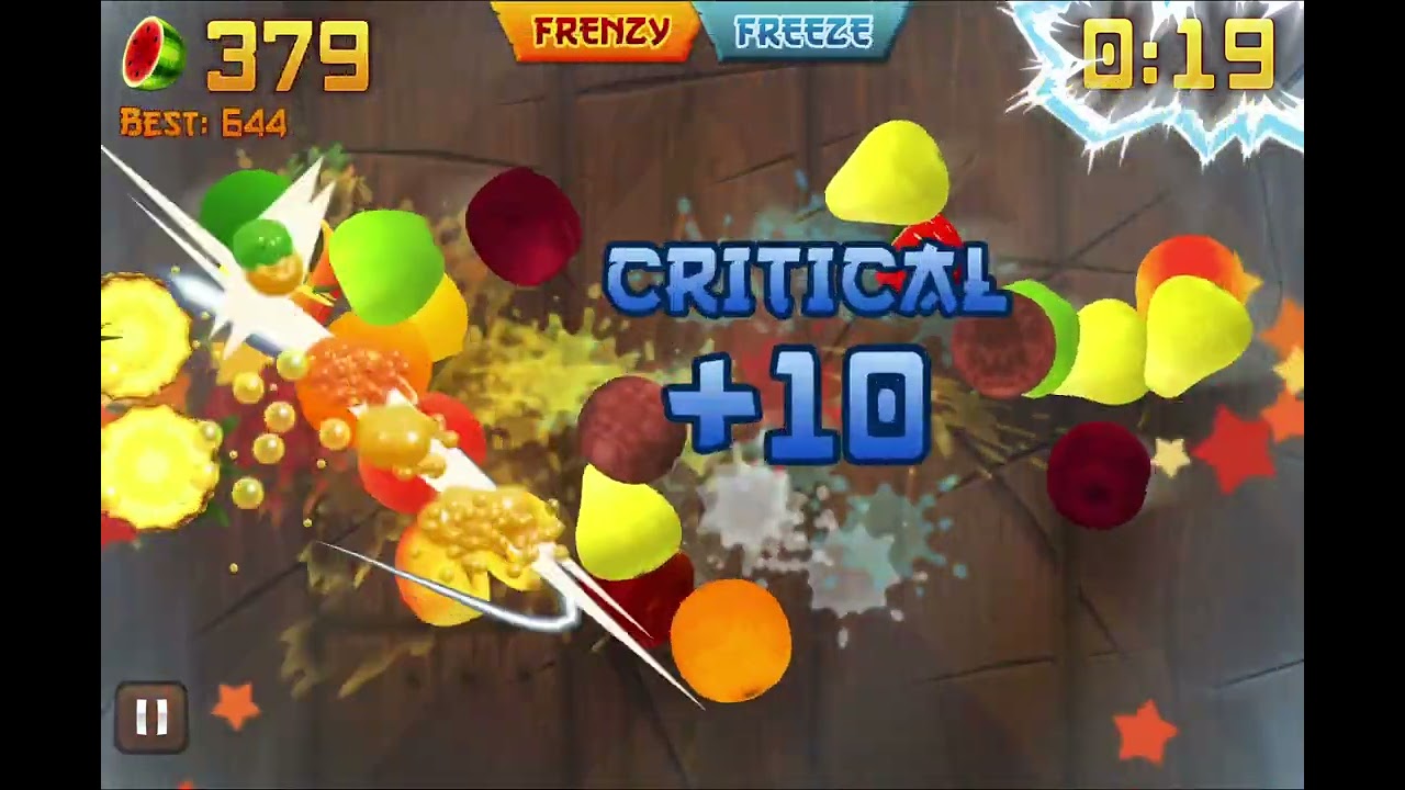 Fruit Ninja HIGH SCORE!!