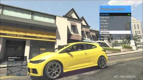 GTA V Pandora Free Version TU27 JTAG/RGH + Download