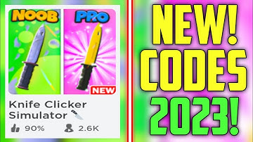 FUTURE CODES!! | *NEW* ROBLOX KNIFE CLICKER SIMULATOR CODES 2023!