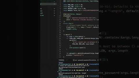 AI-DIY 生成密码，可以在命令行用的那种