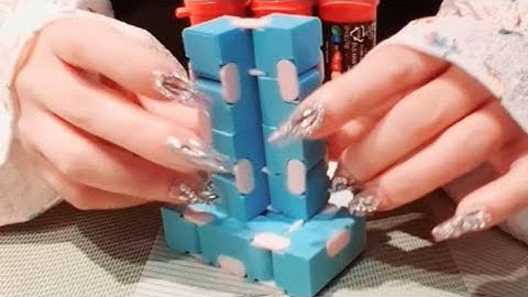 Asmr Satisfying Fidget Toys | Asmr infinity cube toys puzzle 