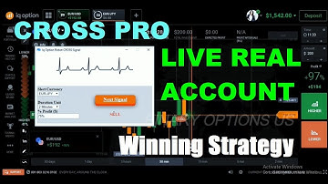 Iq Option Robot Cross Signal 2020 | High Accuracy of Trading Signals | LIVE REAL ACCOUNT