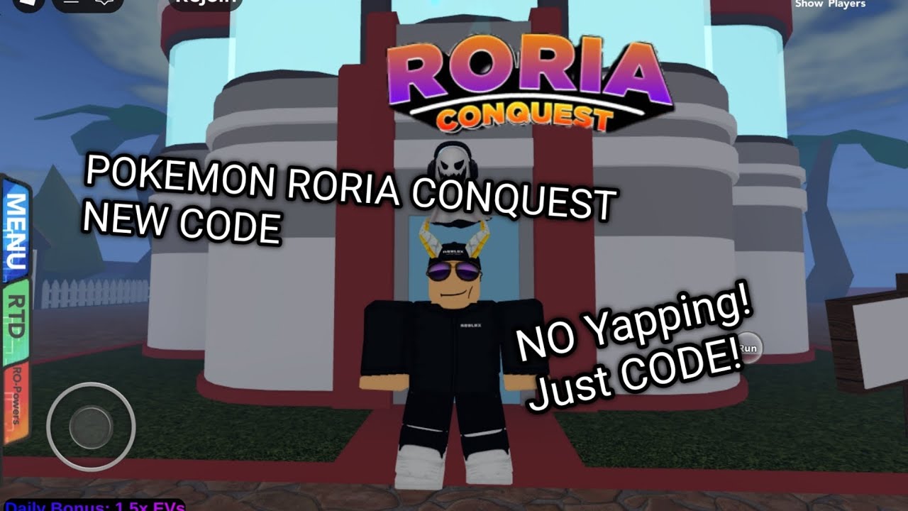 POKEMON RORIA CONQUEST NEW CODE! #roblox - YouTube