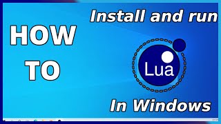 How to install and run Lua in Windows screenshot 4