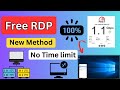 How to Create RDP for Lifetime 2025 | No Crédit/Débit Card Required | Get Free Windows RDP Free