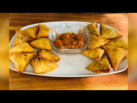 JINSI YA KUPIKA SAMBUSA ZA NYAMA/HOW TO MAKE SAMOSAS/SAMBUSA ZA NYAMA/MEAT SAMOSAS