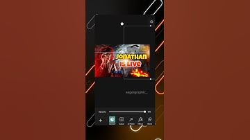 Jonathan is live Thumbnail edit ✅👍🏻 #gamingthumbnail