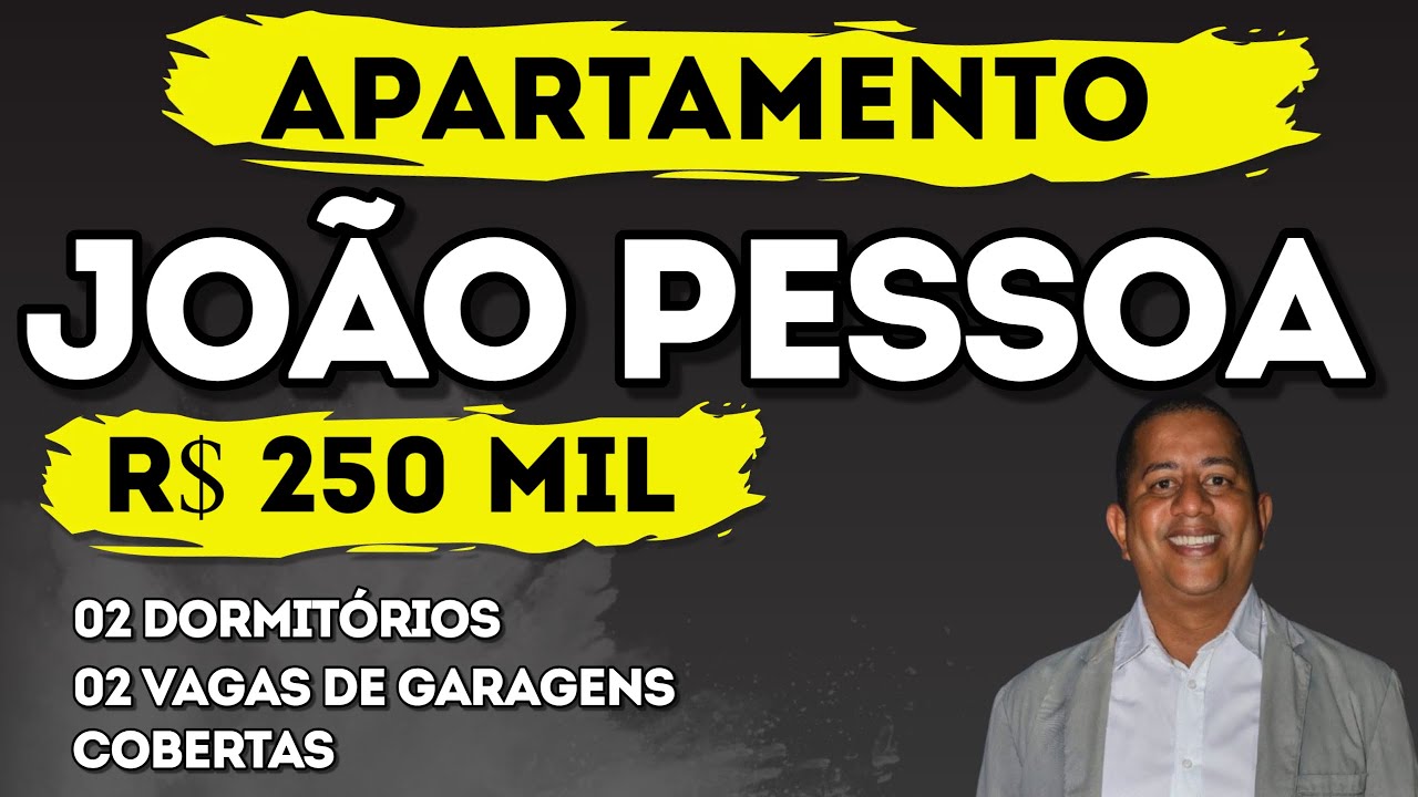 R$ 250 MIL - APARTAMENTO À VENDA JOÃO PESSOA/PB