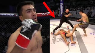 UFC JANGCHISININI XAMYURTIMIZ DAXSHAT NOKAUT QILDI JAHONGIR JUMAYEVNI JANGINI TOMOSHA QILAMIZ