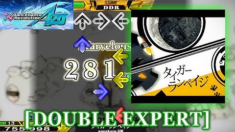 【DDR A20】 タイガーランペイジ  [DOUBLE EXPERT] 譜面確認＋クラップ