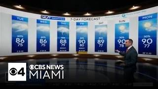 King tide flooding set to calm down in the coming days across South Florida