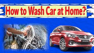 How to Wash Car at Home | Car Wash #car #washing #trending