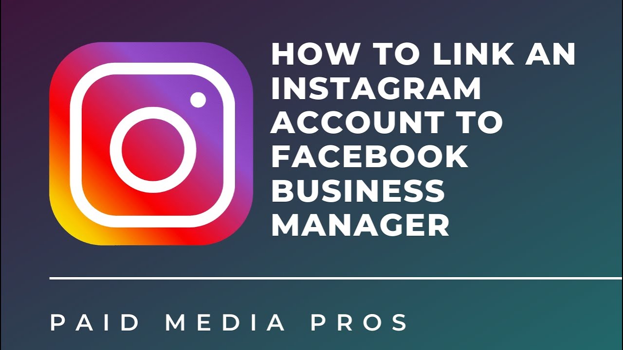 New Update Connect Instagram to Facebook Business Manager