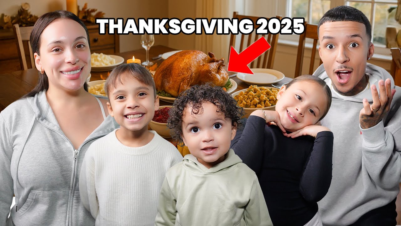 ДЕНЬ БЛАГОДАРЕНИЯ С НАШЕЙ СЕМЬЕЙ!