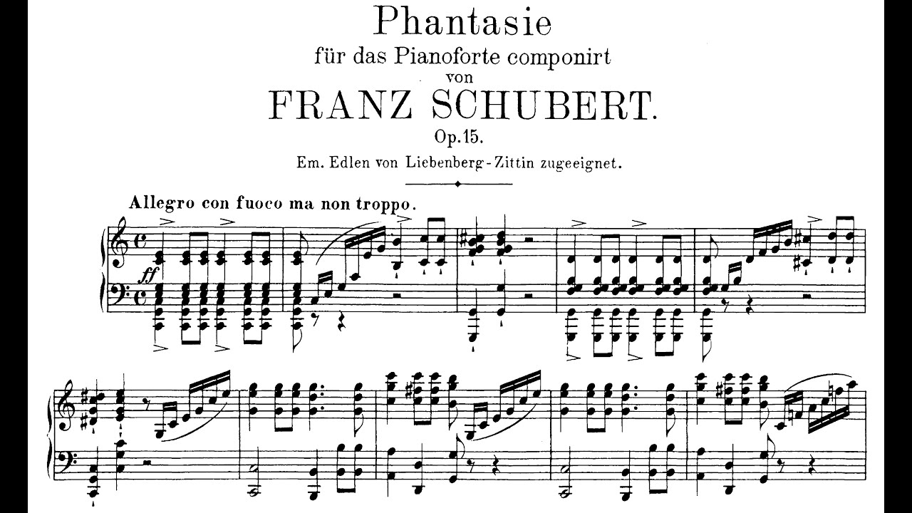 Fantasia in D minor. Sonata in C major