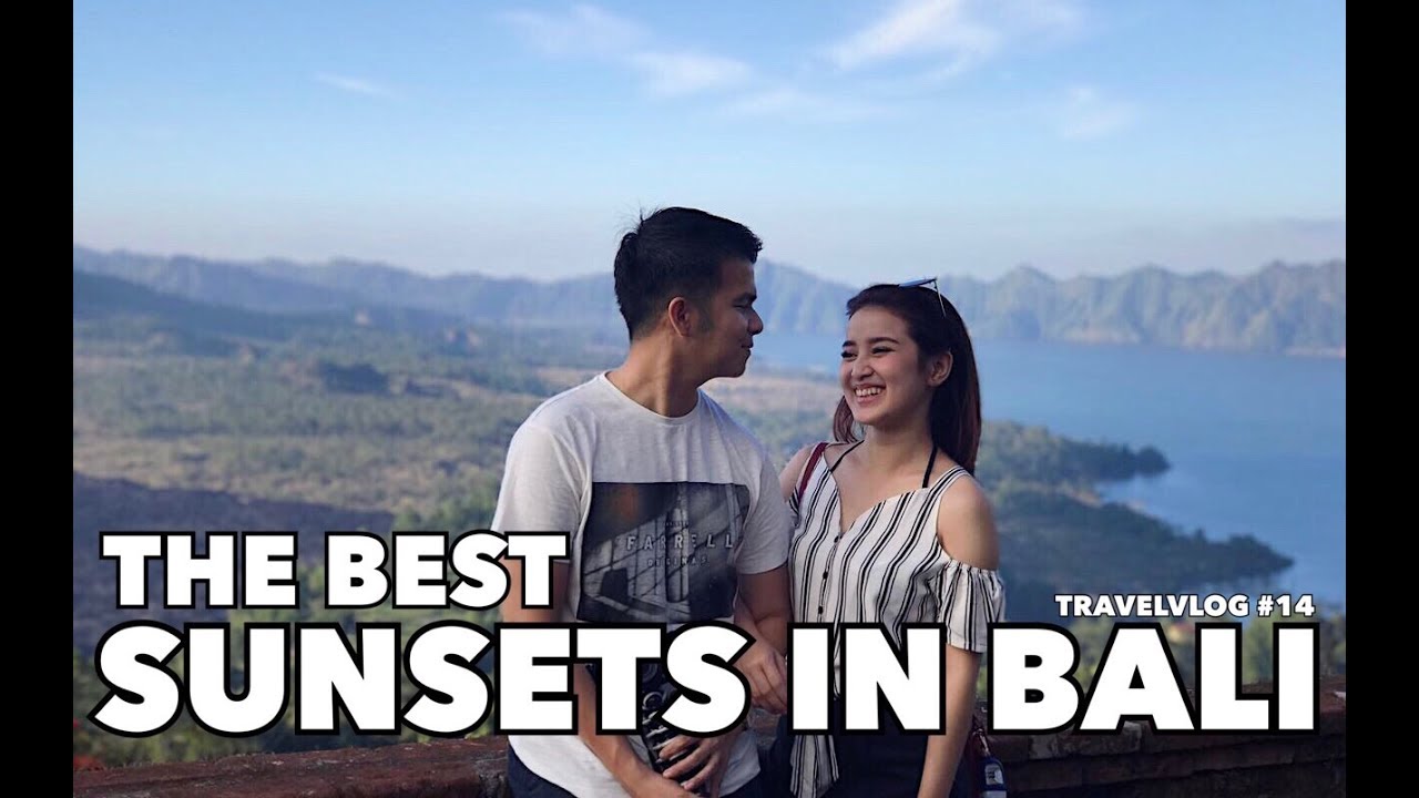 THE BEST SUNSETS IN BALI ( BALI TRIP ) #TRAVELVLOG #14