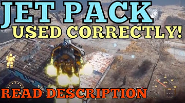Fallout 4 - Jet Pack Power Armor Technique & Demonstration // How to get Jetpack