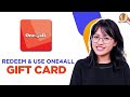 How To Redeem Use One4all Gift Card Online 2025