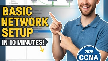 Networking Basics 2025 | Basic Network Configuration in Cisco Packet Tracer