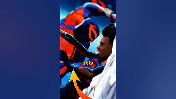 Did you notice This Reference in SPIDER-MAN: ACROSS THE SPIDER-VERSE?…👀 #shorts