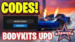 Celebrity *BODYKITS* NEW ALL WORKING CODES FOR ROANOKE VA DRIVING RP! ROBLOX ROANOKE VA DRIVING RP CODES Wealth