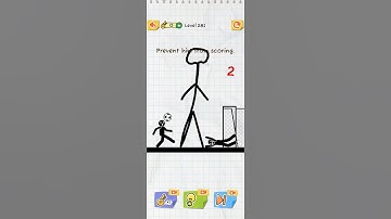 Prevent him from 🤾. 😲😁draw 2 save level 281 #shorts #youtubeshorts #shortvideo #gaming  #games