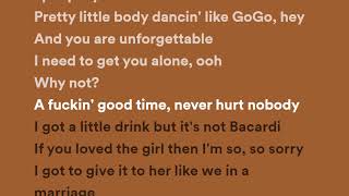 French Montana - Unforgettable (Lyrics) ft. Swae Lee