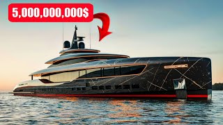 Billionaires' Secret Floating Palaces: The 10 Most Expensive Yachts!