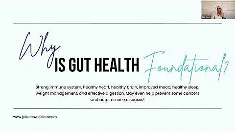 Gut Health Masterclass with Julie Davey and Jenn P...