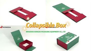 ZRL800 Collapsible Box Making Machine