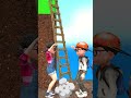 ALWAYS WORK TOGETHER A Touching Story of Family Scary Teacher 3D #short