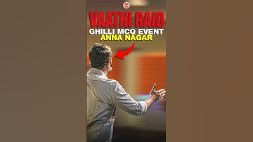 Vaathi Raid🔥 | Shimon Sir at Ghilli MCQ Event Anna Nagar #shorts  | Vedantu Learning Centre