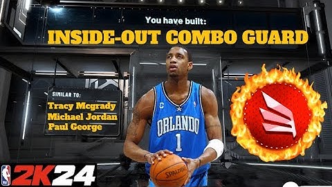 *NEW* RARE INSIDE-OUT COMBO GUARD BUILD IN NBA 2K24! SUPER RARE OVERPOWERED DEMIGOD BUILD NBA 2K24!