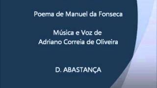 Video thumbnail of "ADRIANO CORREIA DE OLIVEIRA - D. ABASTANÇA"