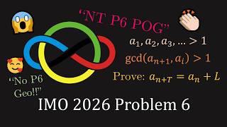 IMO 2026 Problem 6 - After *9* years, Number Theory FINAL BOSS returns!
