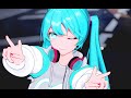 【VOCALOID MMD/4K/60FPS】Hatsune Miku【JUMP UP】